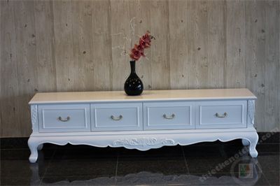 Kệ tivi phủ sơn trắng 06