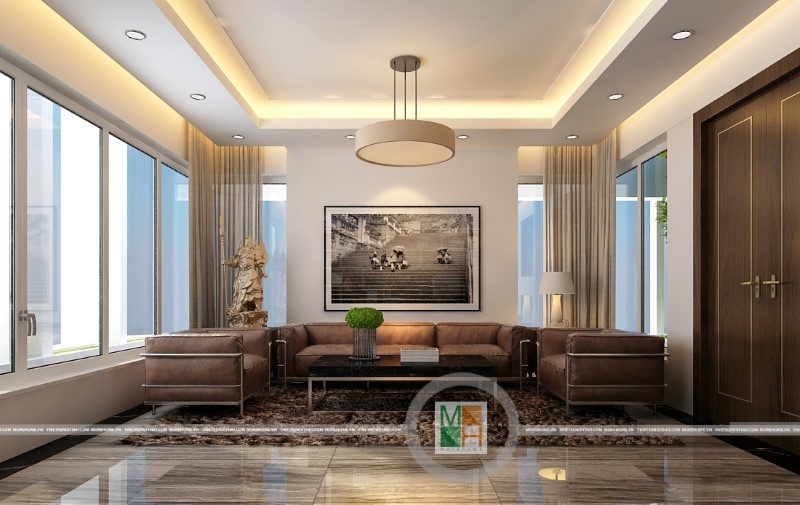 Mẫu thiết kế văn phòng công ty đẹp, sang
